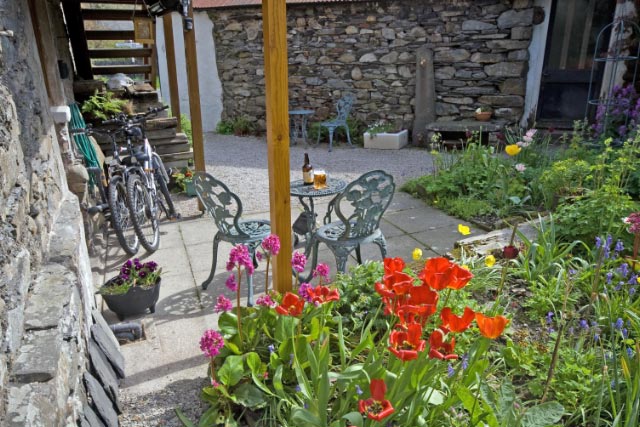 Wetherlam Cottage Garden Scene